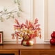 thumbnail image 5 of Adorno de Año Nuevo Chino, bonsái artificial, decoración de mesa, ramas de frutos rojos Oro, 5 of 8