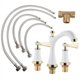 thumbnail image 2 of Grifo de lavabo de baño Jadeshay Cobre alta capacidad, 2 of 8