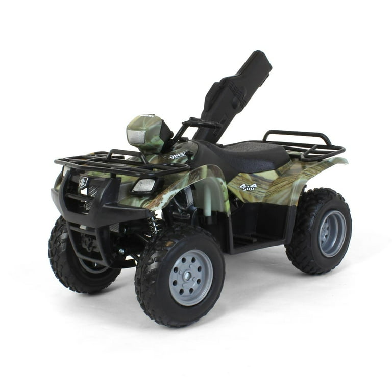 New Ray Toys, Suzuki Vinson Auto 500 4x4 Sand, Green, 1:12 Scale