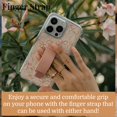 thumbnail image 3 of Walli Cases for iPhone 15 Pro Case Aesthetic Wallet Phone Case Card Holder, Securely Holds up to 2 Cards - Cute, Trendy Phone Cover for Women, fits iPhone 15 Pro, with Kickstand & Finger Strap, 3 of 7