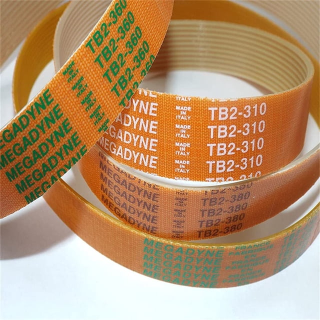 Tool Part for TB2-310/330/345/360/380/400/430 PU Endless Ribbed Belt Automatic Meat Slicer Rib Belt,Meat Cutter Small Transit Belt,1pcs Price - (Color: TB2-345-8 Rib-16mm)