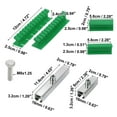 thumbnail image 4 of Car Paintless Glue Puller Tab Dent Puller Repair Kit Repair Removal Tool Handle Lifter for Auto Body Panel Dents Green, 4 of 7