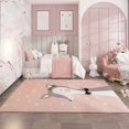 thumbnail image 4 of Children's carpet, reading area, floor mat, bedroom, living room, scrub, room to sit and sleep, cartoon My Lux Decor Round, 4 of 14