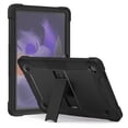 thumbnail image 2 of TECH CIRCLE Case for Samsung Galaxy Tab A9 Plus (2023) Tablet, SM-X210/SM-X215/SM-X216 Case - Heavy Duty Protective Shockproof Case with Viewing Kickstand, Sturdy Rugged Simple Back Cover, Black, 2 of 7