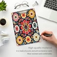 thumbnail image 3 of FORMRS Acrylic Clipboard with Low Profile Clip Standard A4 Letter Size, 12.5" x 9", Colorful Floral Pattern, 3 of 8