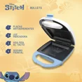 thumbnail image 3 of STITCH Sandwichera Eléctrica Disney ST-SW de Acero Inoxidable, Placas Antiadherentes, Temperatura Ajustable, Luces Indicadoras, Seguro Frontal, Ideal para Sándwiches y Desayunos., 3 of 11