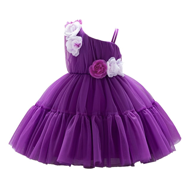 Robes Sans Manches pour Filles, Imprimés, Robe de Danse, Vêtements pour Enfants, Taille 12-18 Mois