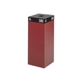 thumbnail image 1 of Safco Public Square Burgundy Recycling Receptacle Base, 1 of 1
