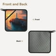thumbnail image 2 of Pofeuu Lighthouse At Sunset Coast Print Silicone Trivet Mats,Silicone Hot Pads for Kitchen, Silicone Trivets for Hot Pots and Pans, Silicone Hot Pad, 2 of 8