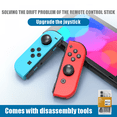 thumbnail image 5 of 2-Pack Replacement Joystick Analog Thumb Stick Repair Kit for Nintendo Switch/OLED/Lite Model Joycons Controller - Drift Fix Tools Y1.5 / +1.5 Screwdriver/Pry Tools-2 Pack, 5 of 6