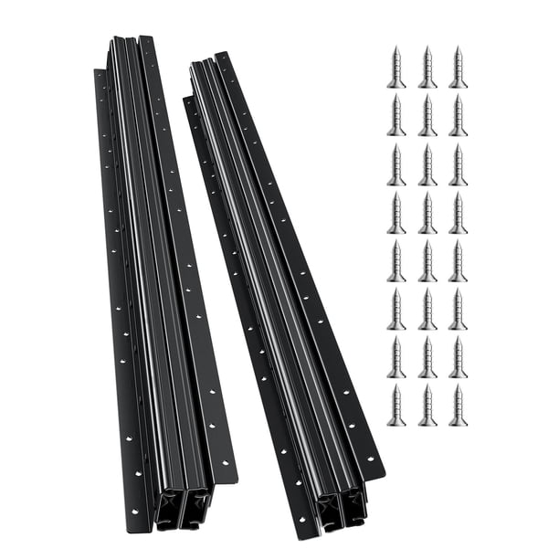 Diapositivas VEVOR para cajones, bajo encimera, resistentes, 260 libras, 16 cm, 60 cm