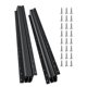 thumbnail image 1 of Diapositivas VEVOR para cajones, bajo encimera, resistentes, 260 libras, 16 cm, 60 cm, 1 of 9