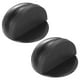 thumbnail image 1 of Uxcell 2-Pack Topes de Puerta Montados en el Suelo, Tope de Puerta de Media Cúpula de Acero Inoxidable con Amortiguador de Goma Plástica [Negro], 1 of 7