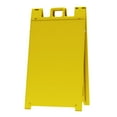 thumbnail image 4 of Plasticade 130-Y Signicade A Frame Plain Portable Folding Sidewalk Sign, Yellow, 4 of 9