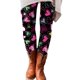 thumbnail image 1 of Gibobby Flare Leggings Leggings mujer Día San Valentín Lindo El enano Estampado Casual Cómodo Inicio Leggings Pantalones bota(Multicolor, S), 1 of 5