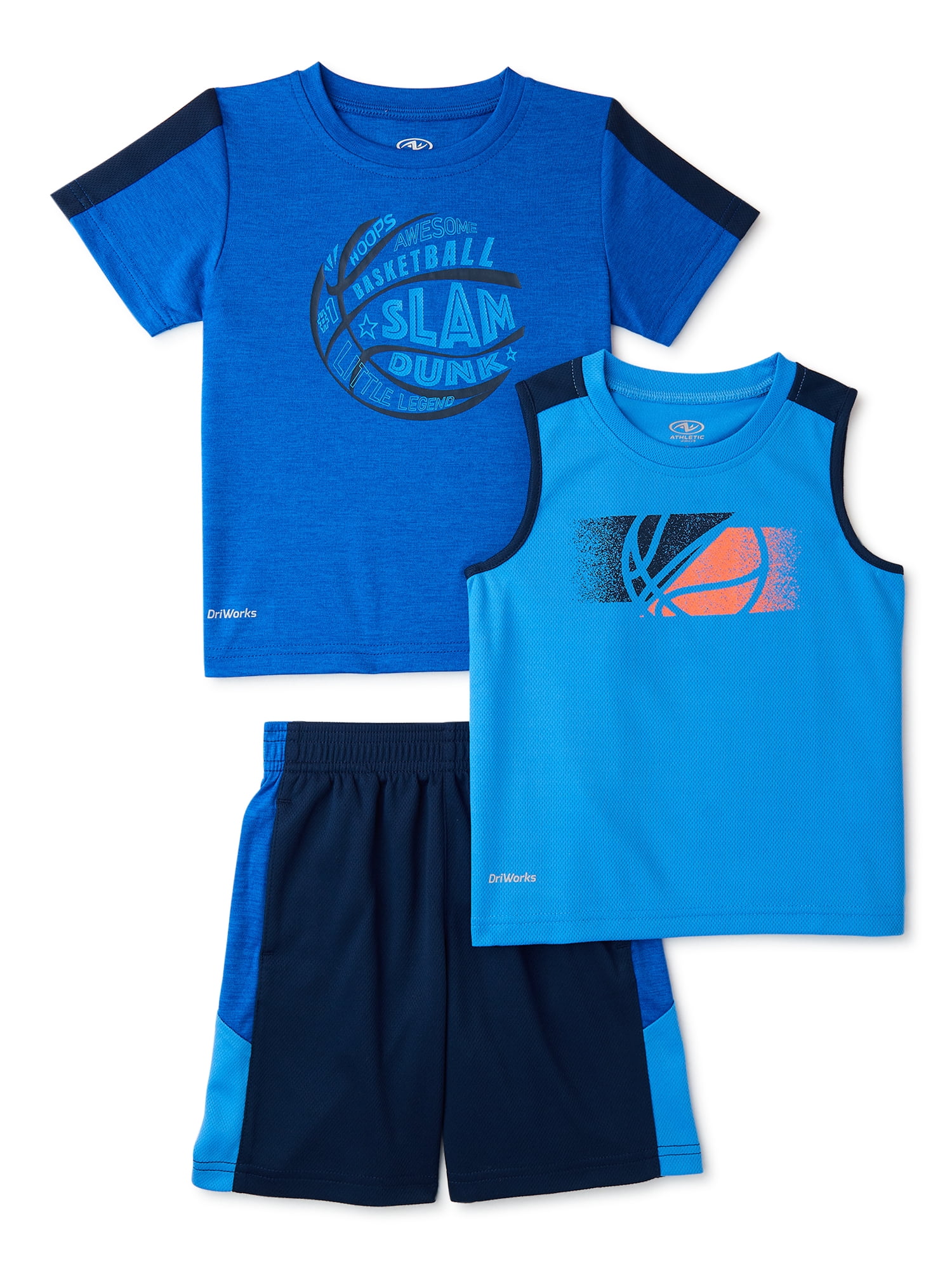 T-Shirt, Tank Top and Shorts Outfit Set 
