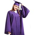 thumbnail image 2 of Graduation Cap Gown 2024 Charm for Adults College High School Graduates Unisex, 2 of 7