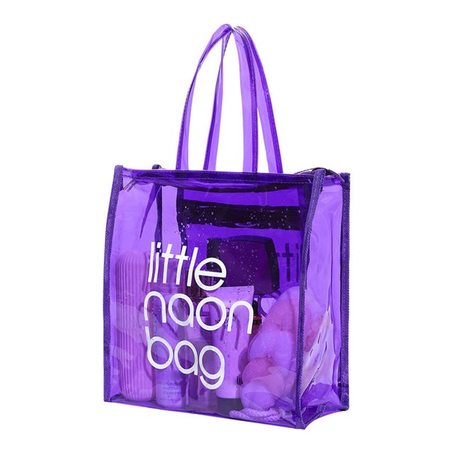 Bolso transparente Tote Clear Gran capacidad Impermeable Summer Beach Clutch