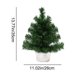 thumbnail image 3 of Árbol De Plástico Árbol de Navidad de mesa de 35 cm, artificial, de plástico, para decoración de fiestas navideñas en interiores (1 unidad) Rkxzt, 3 of 8