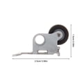 thumbnail image 2 of Phenofice 4Pcs U-Groove Track Wheel Iron Rubber for Cassette Recorder, 2 of 8