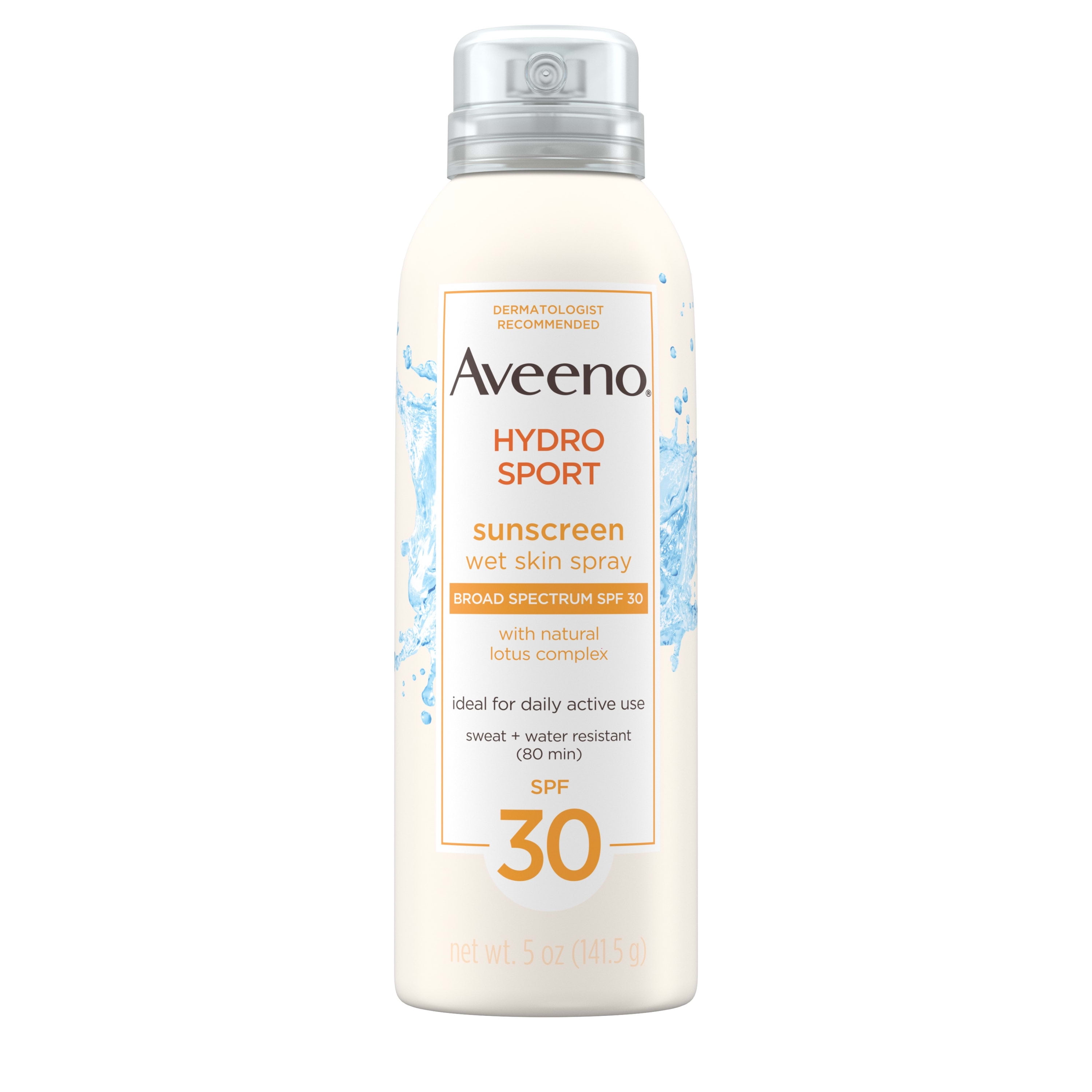 aveeno protect and refresh sunscreen spray