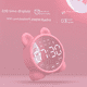 thumbnail image 4 of Reloj con altavoz Bluetooth, altavoz con espejo, minitarjeta de regalo, despertador, tarjeta y altavoz, 4 of 5