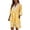 F-691Yellow, variant on ZHOGXU Women's Dresses Summer Short Sleeve V Neck Striped Print Comfortable Breathable Loose Fit Dress With Pockets For Everyday Wear,Navy,L