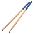thumbnail image 4 of Baquetas de madera maciza para caja, 1 par, con agarre antideslizante, para niños y principiantes, 5A, 4 of 7