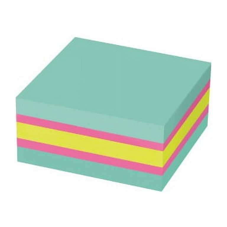 Post-it® Super Sticky Notes Cube - Assorted, 3 x 3 in - Foods Co.