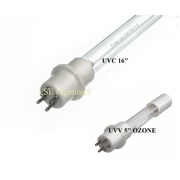 LSE Lighting Combo Package MUV403-16/5 1-UVC 16" and 1-UVV 5"