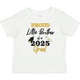 thumbnail image 3 of Inktastic Proud Little Brother of a 2025 Grad Boys Baby T-Shirt, 3 of 5