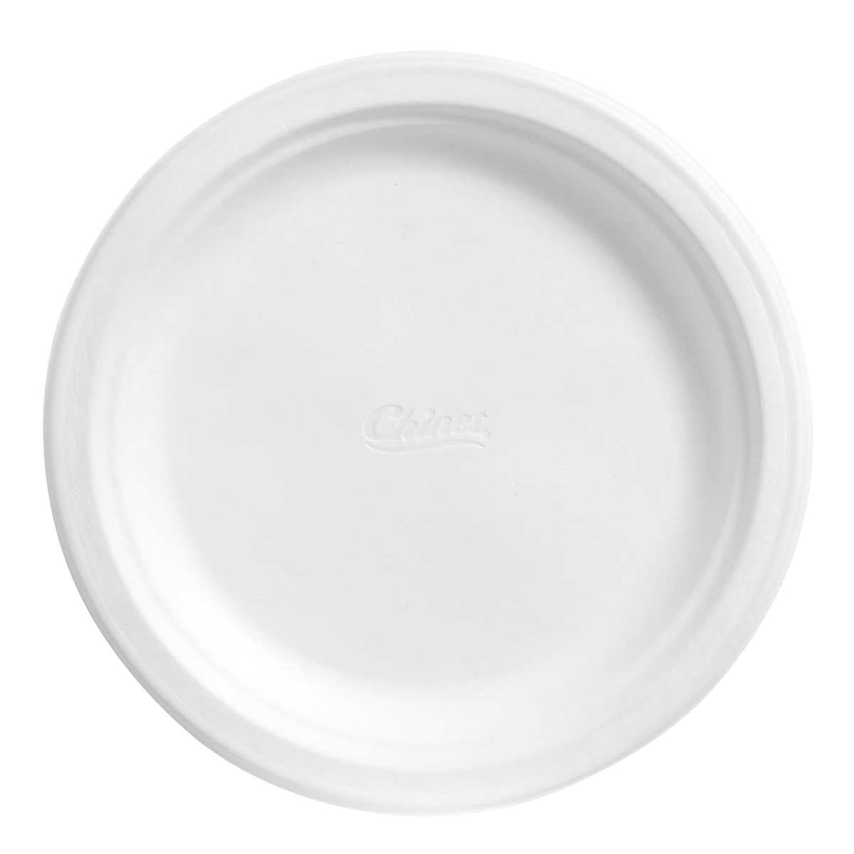 Chinet Classic White Paper Dinner Plates, 10 3/8", 165ct