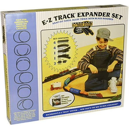 Bachmann Trains - Snap-Fit E-Z TRACK LAYOUT EXPANDER SET - STEEL ALLOY ...