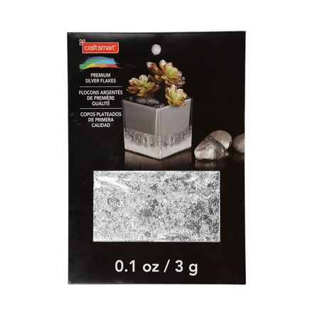UPC: 0886946053986 | Premium Silver Flakes By Craft Smart®