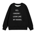 thumbnail image 4 of Iyufng Girls Sweatshirts,Crewneck Graphic Sweatshirt for Girls,Children's Long Sleeved Printed T-shirt Printed Round Neck Short Tops for Boys and Girls Aged 1-12,Teen Girls' Sweatshirts, 4 of 4