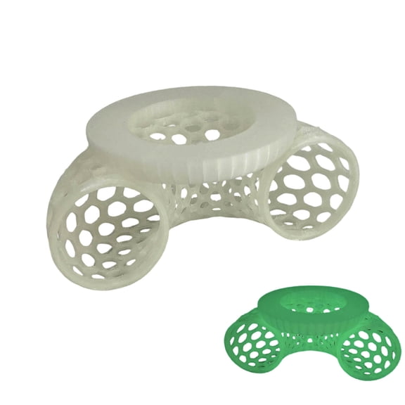 FTsdfkl 13cm PLA Floating Aquarium Tunnel Hideout, Breathable Mesh Fish Shelter For Betta Small Fish