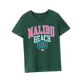 thumbnail image 1 of Camiseta para mujer con cuello redondo, camiseta básica informal para acampar, desplazarse, mujer L, 1 of 10