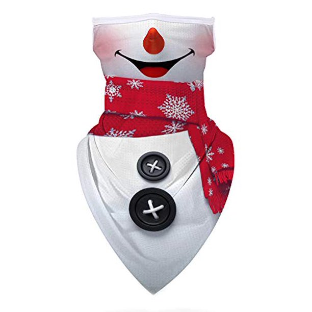 Ainuno Ainuno Christmas Mask For Men Women Funny Mask Snowman Printed Ugly Xmas Face Covering With Ear Loops Scarf Face Bandana Mask Fun Neck Gaiter Cute Holiday Mask Christmas Vacation Party Ainuno Ainuno Christmas Mask For Men Women Funny Mask Snowman Printed Ugly Xmas Face Covering With Ear Loops Scarf Face Bandana Mask Fun Neck Gaiter Cute Holiday Mask Christmas Vacation Party