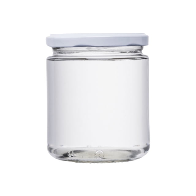 Botella para conservas, 450 ml, 24 unidades, vidrio caliente con tapa giratoria
