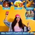 thumbnail image 6 of WarmHaven100 Pcs Halloween 2 oz Plastic Shot Glasses Mini Disposable Shot Cups Small Plastic Neon Cups for Birthday Party Summer Beer Taste Serving Snacks Samples Tastings(Multicolor), 6 of 14