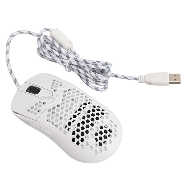 X600 RGB Souris d'Éclairage, 6 Boutons Programmables 8000 DPI Souris de Jeu, Conception Ergonomique pour Ordinateur Portable Gamer