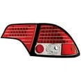 thumbnail image 5 of IPCW 06-10 Honda Civic Tail Lamps LED 4 Door Chrome Red Pair LEDT-745C Fits select: 2006-2009 HONDA CIVIC LX, 2010 HONDA CIVIC VP, 5 of 5