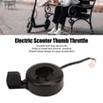 thumbnail image 3 of Electric Scooter Thumb Throttle, Electric Scooter Brake Throttle Raised Stripe Non Slip Easy To Install  For Scooter Repairing, 3 of 8