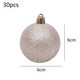 thumbnail image 2 of Adornos de bolas navideñas, 30 piezas de bolas de árbol de decoración navideña irrompibles para decoración de fiestas de bodas navideñas, 2 of 5