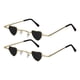 thumbnail image 2 of 2 uds Mini gafas de sol Hip Hop en forma de corazón gafas de protección Uv con marco pequeño y divertido para mujeres, hombres y adolescentes a la moda para fiestas y viajes, 2 of 6
