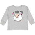 thumbnail image 3 of Inktastic I Love Ewe- cute sheep Boys or Girls Long Sleeve Toddler T-Shirt, 3 of 5