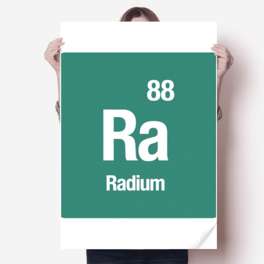 Ra Radium Checal Element Science Sticker Decoration Poster Playbill