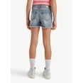 thumbnail image 2 of Spongebob X Justice Girls Sequin Denim Short, Sizes 6-18, Slim & Plus, 2 of 7