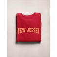thumbnail image 3 of New Jersey Varsity Style Sweatshirt Men -Image by Shutterstock, Male 3X-Large, 3 of 4