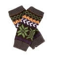 thumbnail image 5 of Aoochasliy Winter Gloves Clothes Fashion Women Wool Knit Fingerless Snowflake Pattern Keep Warm Winter Gloves Christmas Casual, 5 of 7